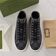 Gucci Tennis 1977 High-Top Gray Sneaker - 2