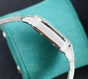 Cartier Santos Full Diamond watch - 4