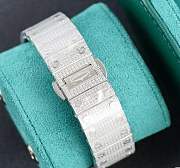 Cartier Santos Full Diamond watch - 5