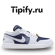 Air Jordan 1 Low SE Football Gray White Gym Red Midnight Navy FZ8778-044  - 1