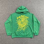 Spider Worldwide Sp5der Spider Worldwide Hoodie Green - 1