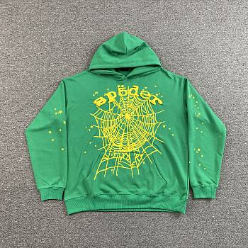 Spider Worldwide Sp5der Spider Worldwide Hoodie Green