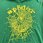 Spider Worldwide Sp5der Spider Worldwide Hoodie Green - 3