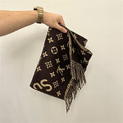 Louis Vuitton x Supreme Brown Scarf - 6