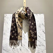 Louis Vuitton x Supreme Brown Scarf - 5