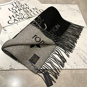 Louis Vuitton Reykjavik Cashmere Shawl Noir  - 3