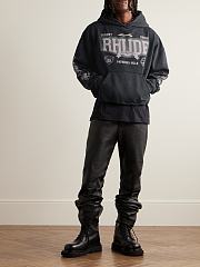  RHUDE 4x4 Logo-Print Cotton-Jersey Hoodie - 5