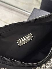 Prada Duchesse and crystal black mini-bag 22cm x 17cm x 6cm - 2