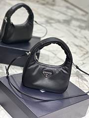 Prada Mini Padded Soft Bag 'Black' 21cm x 12cm x 6cm - 3