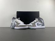 Air Jordan 1 Mid SE White Medium Grey Cool Grey  HF3216-100 - 6