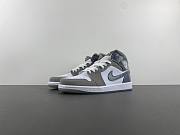 Air Jordan 1 Mid SE White Medium Grey Cool Grey  HF3216-100 - 4