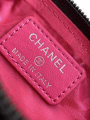 Chanel Black Ligne Cambon Zippy Card Pouch 8cm x 13cm x 3cm - 3