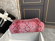 Chanel Chanel 22 tweed handbag pink 35cm ×37cm ×7cm - 5