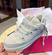 Dior B9S Skater ERL Cream Suede with White and Cream Dior Oblique Jacquard  3SN289ZTF_H060 - 4