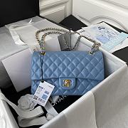 Chanel Classic Handbag Lambskin Sky 'Blue' A01112-Y04059-NA104 25cm x 6cm - 1