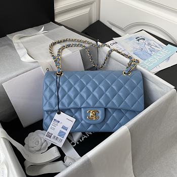 Chanel Classic Handbag Lambskin Sky 'Blue' A01112-Y04059-NA104 25cm x 6cm