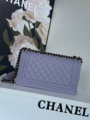 Chanel Boy Flap Bag Quilted Lambskin Old Medium 25cm - 5