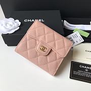 Chanel Caviar Compact Wallet CHA03120A 10cm x 11cm x 3cm - 1