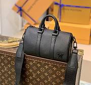 Louis vuitton City Keepall Bag Black M59255 27cm x 17cm x 13 cm - 1