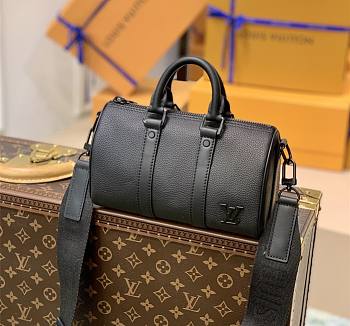 Louis vuitton City Keepall Bag Black M59255 27cm x 17cm x 13 cm