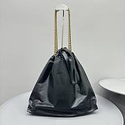 Balenciaga Crush Tote Bag Black 742941-210IT-1000 - 3