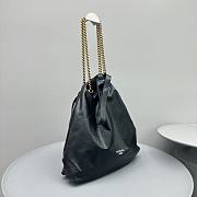 Balenciaga Crush Tote Bag Black 742941-210IT-1000 - 2