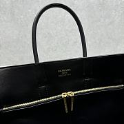 Balenciaga Bel Air Medium Carry All Bag Black Gold-tone Hardware 30*24*13cm - 6