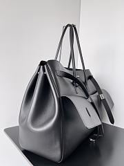 Balenciaga Bel Air XL Carry All Bag Aged-Silver Hardware Black 51.8*61.9*23.8cm - 2