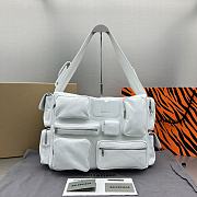 Balenciaga Superbusy Large Sling Bag White 37.5*28*14.5CM - 1