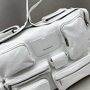 Balenciaga Superbusy Large Sling Bag White 37.5*28*14.5CM - 3