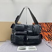 Balenciaga Superbusy Large Sling Bag Black 37.5*28*14.5CM - 1