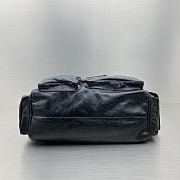 Balenciaga Superbusy Large Sling Bag Black 37.5*28*14.5CM - 6