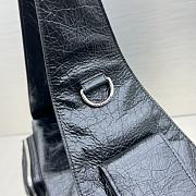 Balenciaga Superbusy Large Sling Bag Black 37.5*28*14.5CM - 3