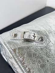 Balenciaga Le City Medium Bag in Silver 37*23.4*14.9cm - 4