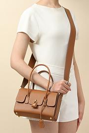 HERMES Evercolor New Drag 22 Gold 22*15*8CM - 6