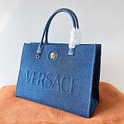 Versace tote bag in Navy Blue 40*16*29CM - 2
