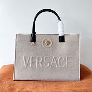 Versace Canvas Tote Bag White color 40*16*29CM - 1