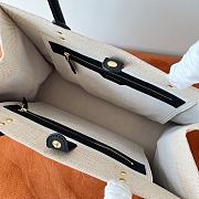 Versace Canvas Tote Bag White color 40*16*29CM - 6
