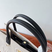 Versace Canvas Tote Bag White color 40*16*29CM - 5