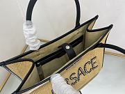 Versace Medusa Top Handle Large Tote Fabric/Leather Bag 40*16*29CM - 6