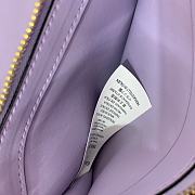 Versace La Medusa Top Handle Bag Ultra Lilac 25*15*22cm - 5