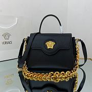 Versace Medium La Medusa Handle Bag with gold chain 25*15*22cm - 1