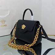 Versace Medium La Medusa Handle Bag with gold chain 25*15*22cm - 6