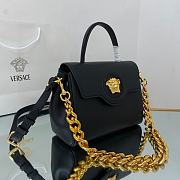 Versace Medium La Medusa Handle Bag with gold chain 25*15*22cm - 5