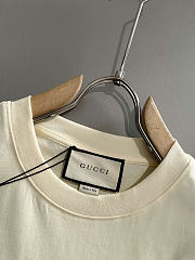 Gucci Logo Printed  T-Shirt cream - 6