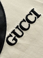 Gucci Logo Printed  T-Shirt cream - 4