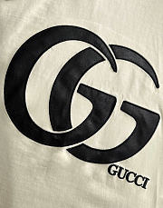 Gucci Logo Printed  T-Shirt cream - 3