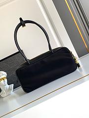 Prada Medium re-nylon and leather tote bag 28x13x8cm - 6