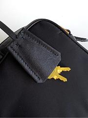 Prada Medium re-nylon and leather tote bag 28x13x8cm - 3