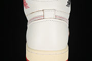 Air Jordan 1 Retro High Rare Air Sail Cinnabar (Women's) DB4612-100 - 6